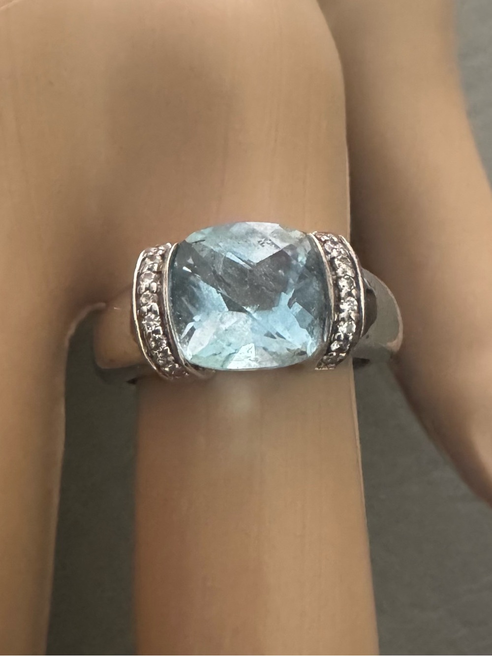 Sterling Silver Gemstone Ring